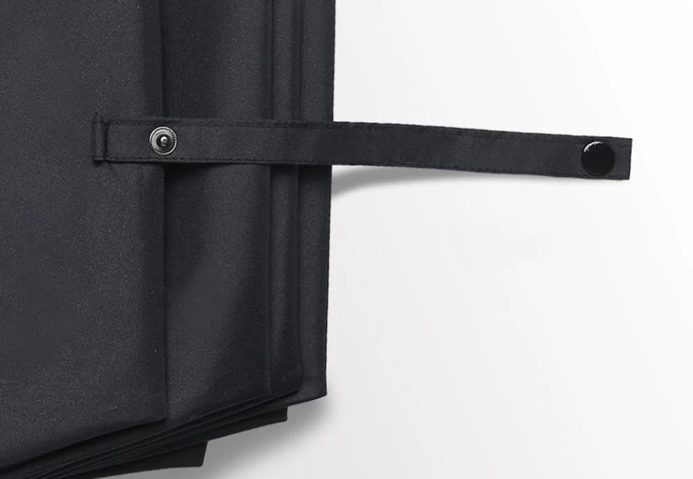 Black Folding UV Protection Umbrella