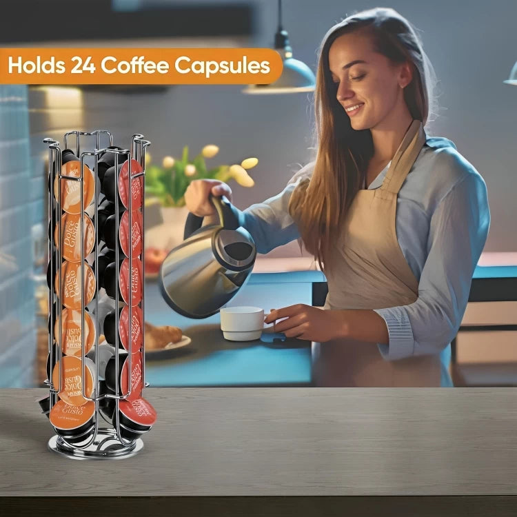STANDING COFFEE HOLDER FOR 18 DOLCE GUTSO PODS