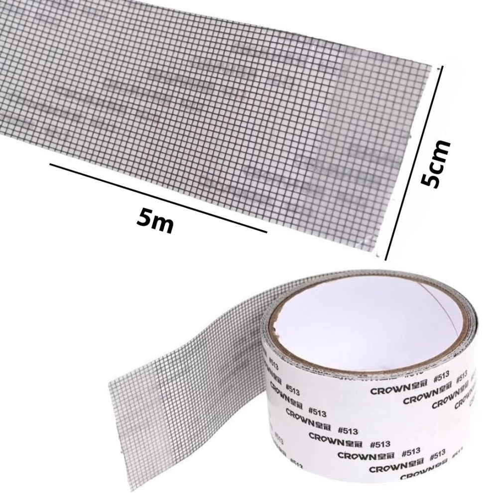 Strong Adhesive Tape for Repairing Tears and Holes in Screens-1M