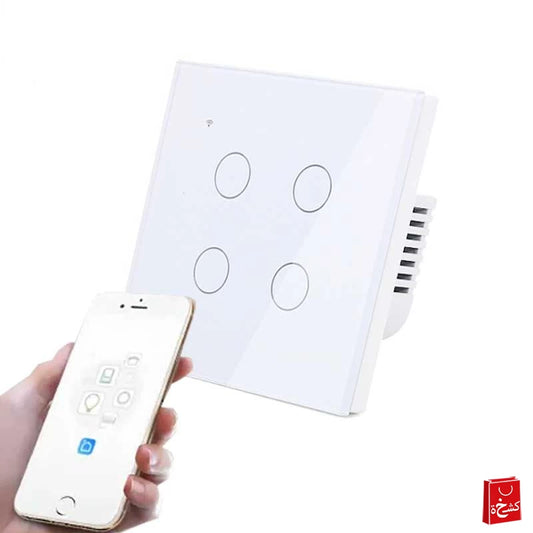 4 Gang Smart Touch switch - No Neutral