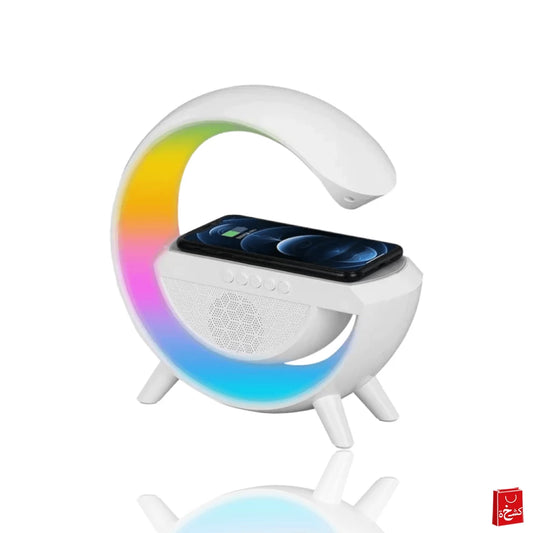 3 in 1 G Shape Wireless Charger with Speaker