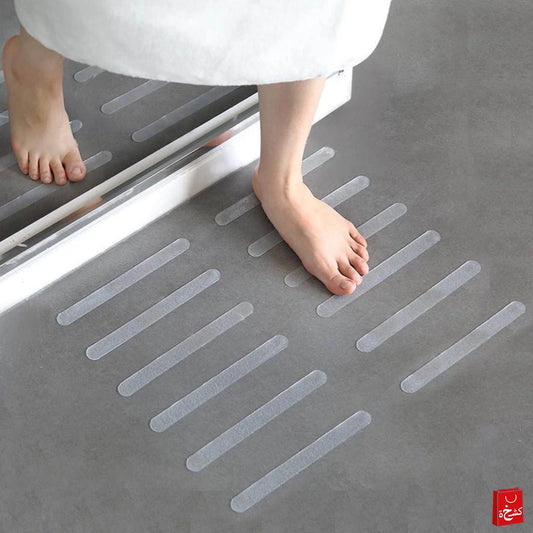 6 PCS Bathroom Shower Anti-slip Waterproof Strip