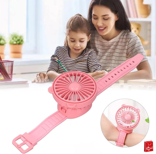 Small Portable USB Charging  Watch Fan