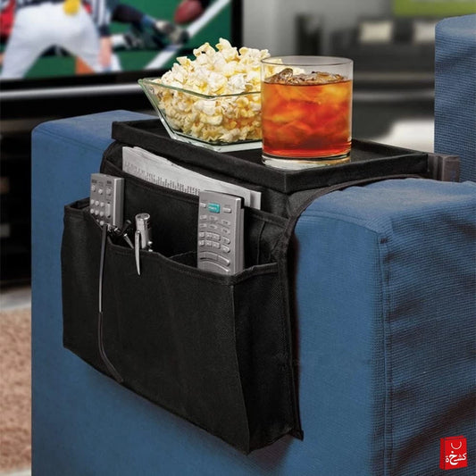 6 Pocket Sofa Arm Rest Organizer