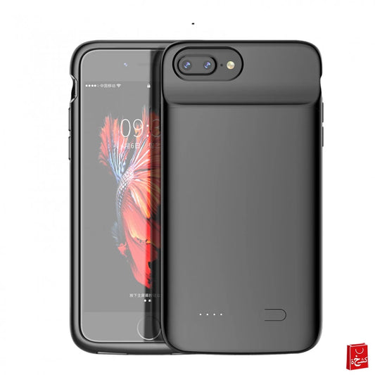 Battery Case For iPhone 6+/6s+/7+/8+ black (5000mah)