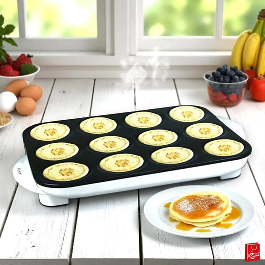 Sumo Pancake Maker 1200W-12pcs