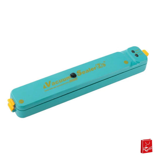 Vacuum Sealer Machine Automatic Air Sealing for Food-Blue