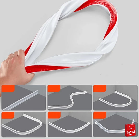 Bathroom Floor Water Retaining Strip Silicone 2M