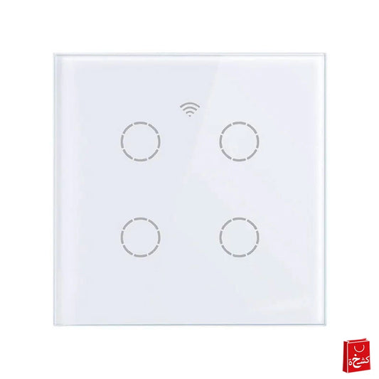 4 Gang Smart Touch switch - Neutral