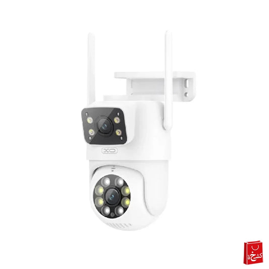 WiFi HD Dual Surveillance Home Camera – XO CR06 (Fixed + Movable)-Electricity