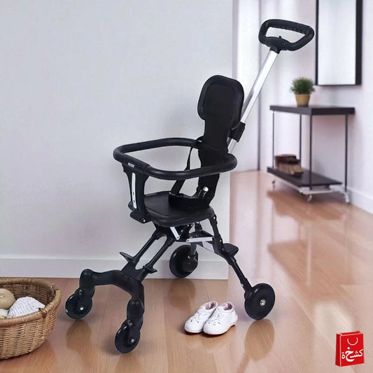 Baby stroller walking baby artifact portable single pole
