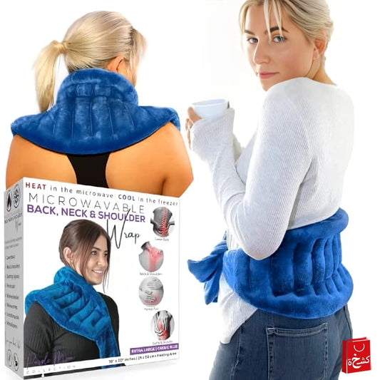 Calming Comfort Heating Pad for Back Pain Relief-Microwave Pad