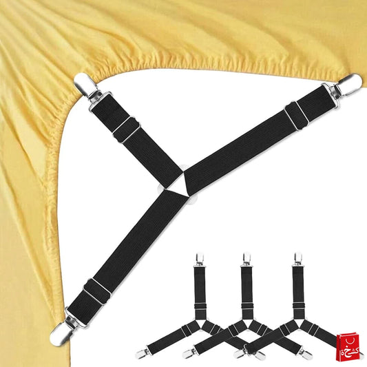 Adjustable Bed Sheet Holder Straps-4pcs