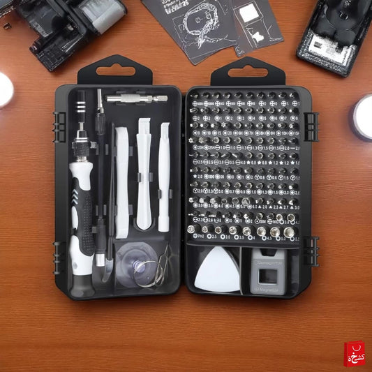 115-in-1 Military-Grade Precision Screwdriver Set – Professional Magnetic Repair Kit