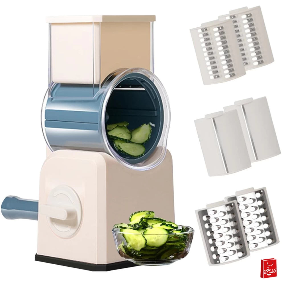 Tabletop Drum Grater 3 Blades
