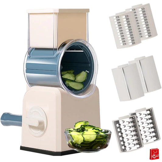 Tabletop Drum Grater 3 Blades