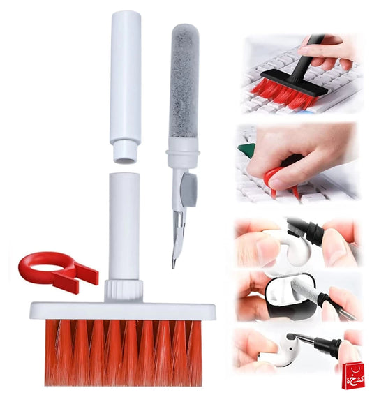 5-in-1 Multi-Function Keyboard and Earphones Cleaning Brush