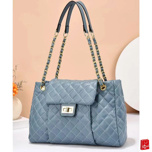 Stylish Women Shoulder Bag  Blue