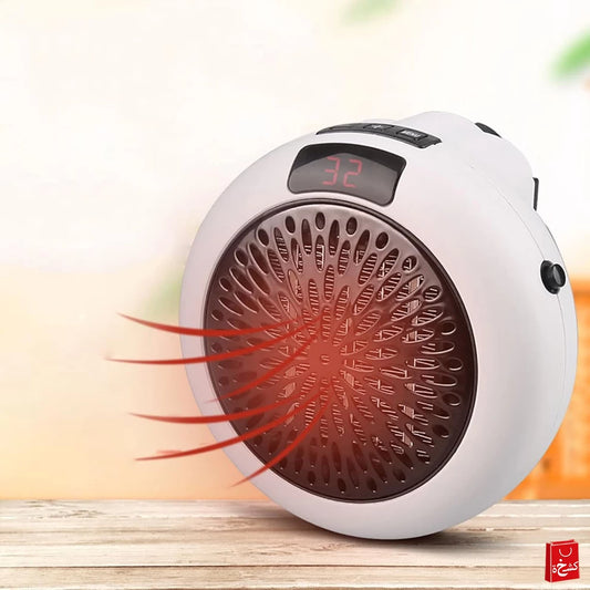 Small Plug-In Portable Mini Fan Heater 900W