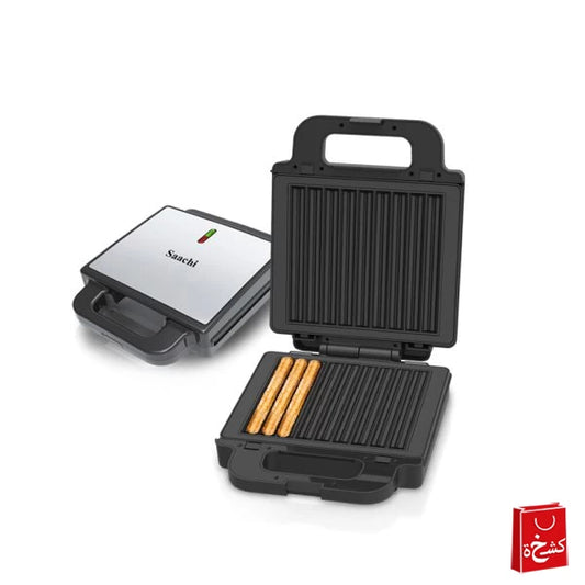 7 In 1 Multi Snack Maker NL-7M-1569-BK With Removable Plates