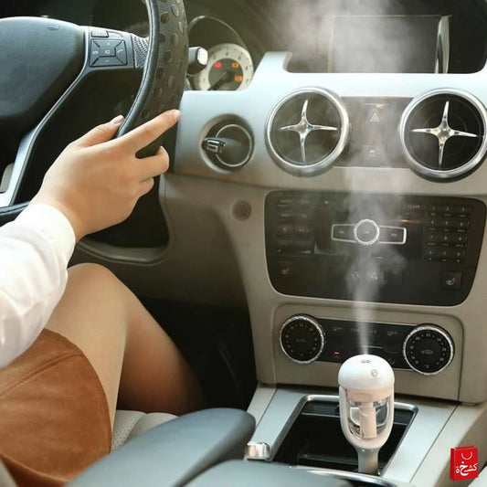 Car Air Humidifier and Aromatherapy Essential Oil Diffuser 12V