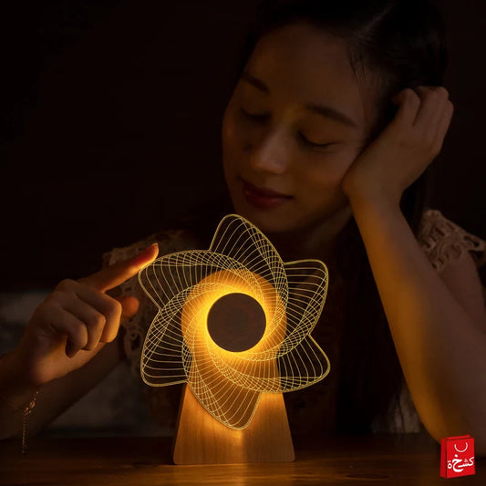 Windmill Rotating LED Light – Decorative & Colorful Motion Light