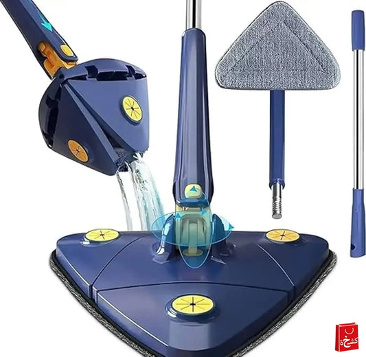 Automatic Triangle Mop Handle 360 Degree Rotating