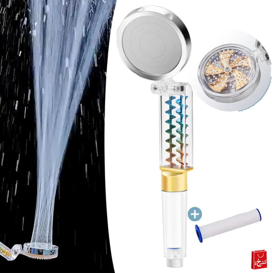 Twin Shower Head Turbo Fan-with Filter