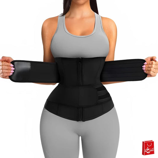 Women Waist Trainer Body Shaper Slimmer-Black