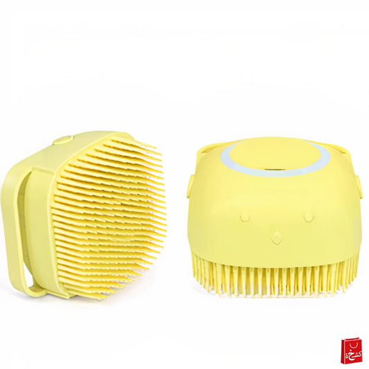 Body Scrubber with Soap Dispenser for Shower