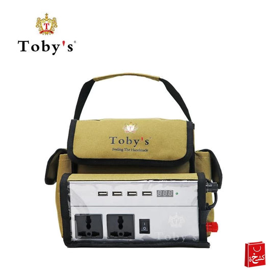 Tobys 24,000mAh Rechargeable Battery with Built-in Power Inverter