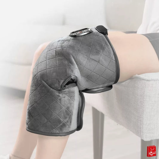 Calming Heat Massaging Electric Knee Wrap