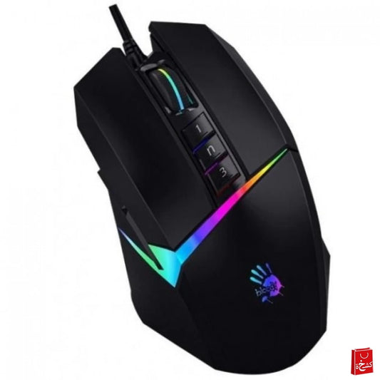 Bloody RGB Gaming mouse with 10,000 CPI USB Activated