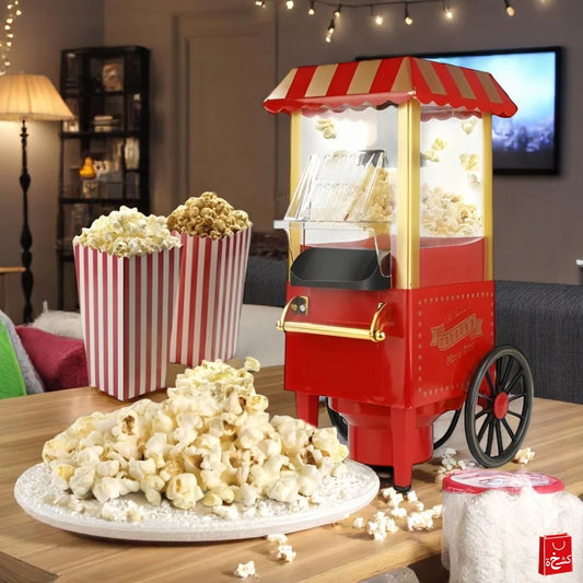 Sumo Nostalgia Hot Air Popcorn Machine Oil Free