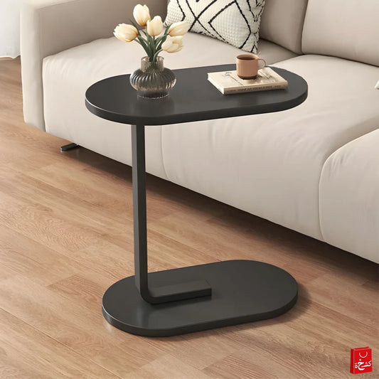 C Shaped Side Table for Sofa Coffee Laptop Use-60cm