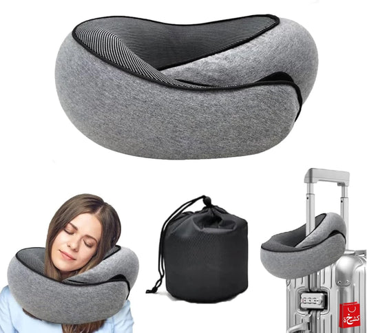 Travel Neck Pillow – Memory Foam Comfort for Every Journey