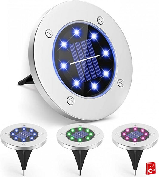 4 Pack 12 LED Lights Solar