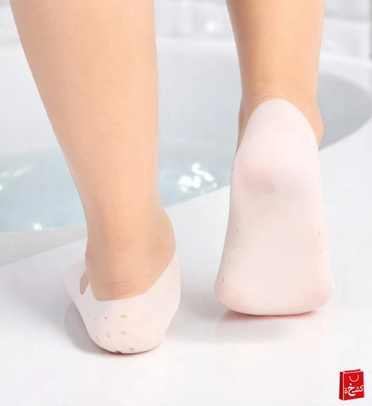 Silicone Gel Anti Crack Cushion Socks for Men and Women