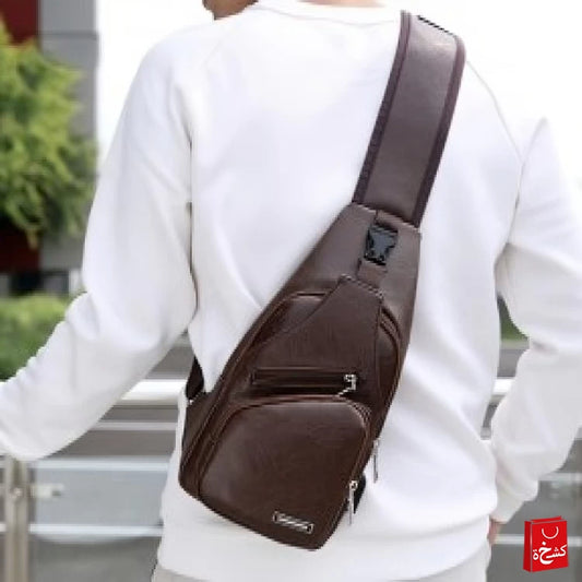 Waterproof Leisure PU Leather Single Shoulder Bag