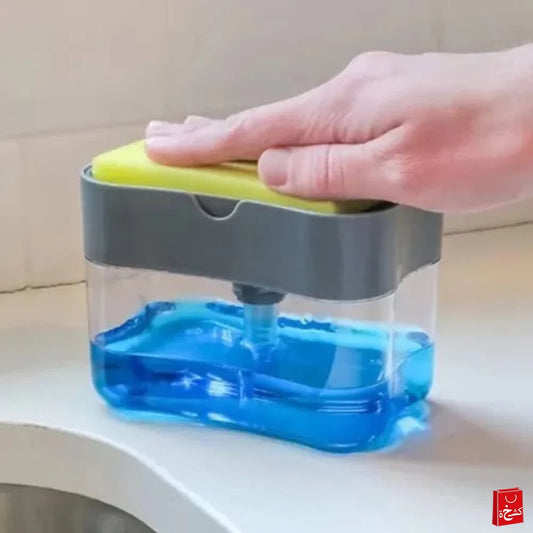 2 in 1 Soap Pump and  Sponge Candy
