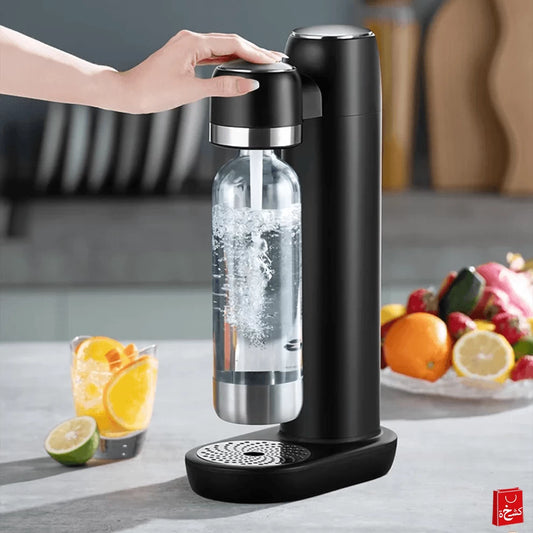 Soda & Sparkling Water Maker With CO2 Gas Cylinder