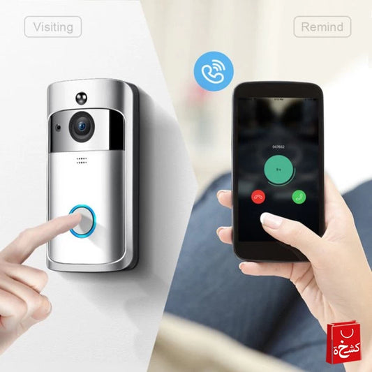 Video Doorbell V5 HD Camera  Wifi Camera - Two Way Audio