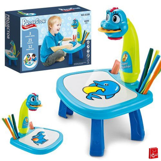 Children Led Projector Art Drawing Table