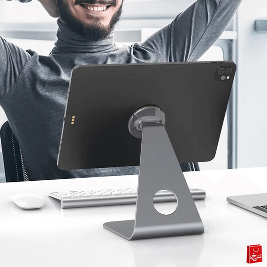 Tablet  Ipad Stand L-Shaped Aluminum Alloy 360