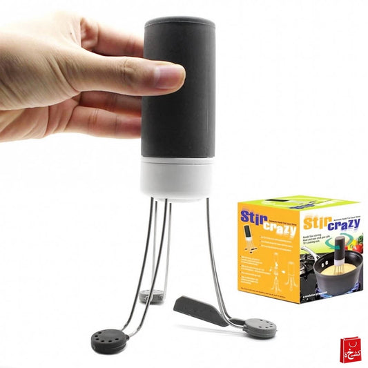 Stir Crazy Cordless Automatic Sauce Mixer With 3 Speeds
