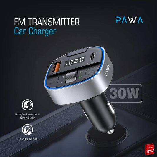 AWA FM Transimitter Car Charger 30W