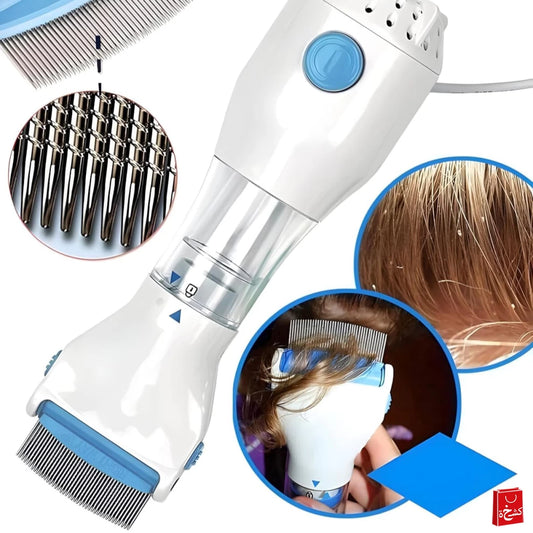 V-Ccmb Automatic Head Lice Dandruff Eliminator Vacuum Comb-2 filter