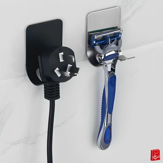 Wall Hooks Stainless Steel Multipurpose for Bathroom & Kitchen ( 2 pcs)