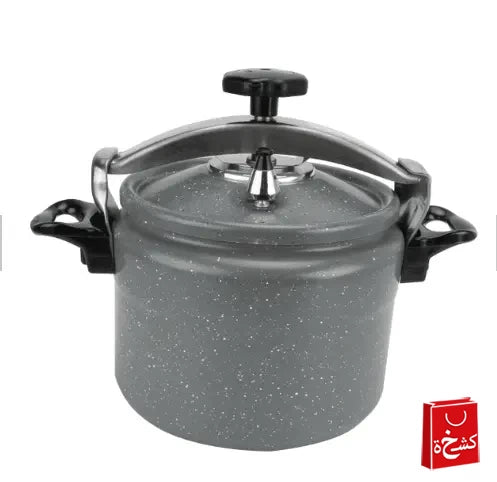 Aluminium Marble Pressure Cooker – 11L | Fast & Efficient Cooking!