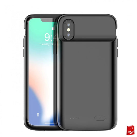 Battery Case For iPhone X/Xs black (4100mah)